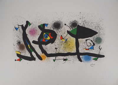 Joan MIRO : Jardin surréaliste, 1974 - Lithographie