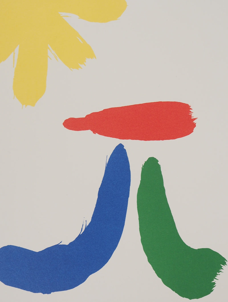 Joan MIRO : Personnage surréaliste et le Soleil, Lithographie originale (photo de détail 4) - Crédit photo : Galerie Art.Paris