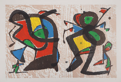 Joan MIRO : Séduction, Gravure originale (vue générale) - Crédit photo : Galerie Art.Paris