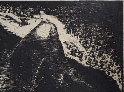 Francis MOCKEL : Couple - Gravure (détail)