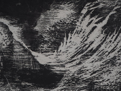 Francis MOCKEL : Nageuse II - Gravure (détail)