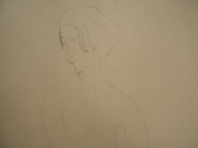 Amedeo MODIGLIANI :  - Lithographie (détail)