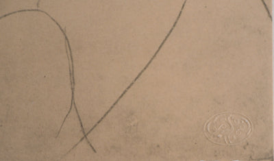 Amedeo MODIGLIANI : Femme avec un chapeau, 1959 - Lithographie (détail)
