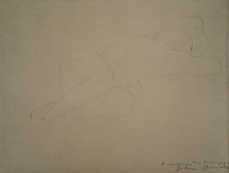 Amedeo MODIGLIANI :  - Lithographie