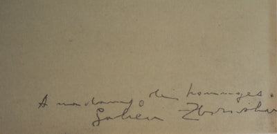 Amedeo MODIGLIANI :  - Lithographie (détail)