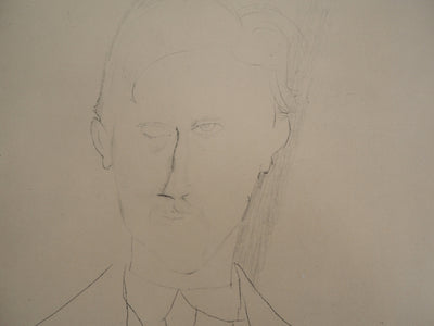 Amedeo MODIGLIANI :  - Lithographie (détail)