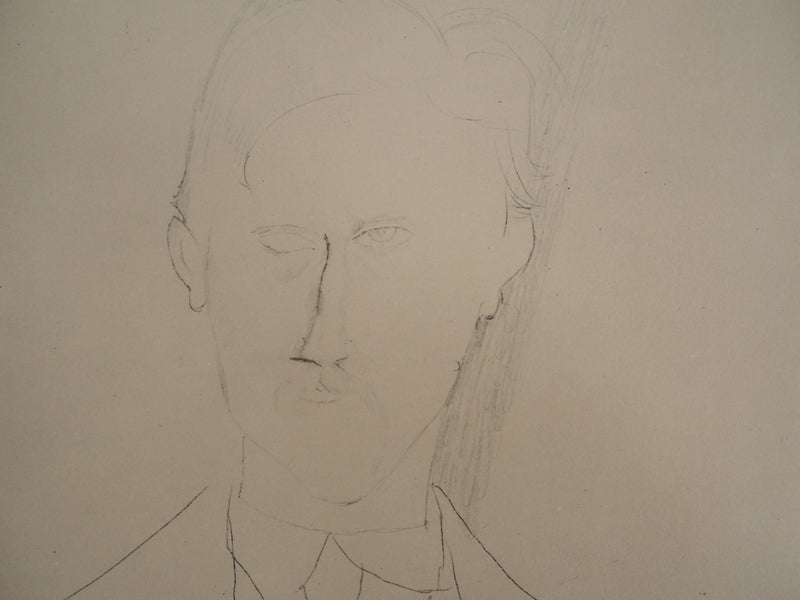 Amedeo MODIGLIANI :  - Lithographie (détail)