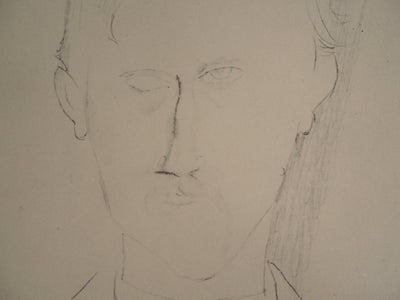 Amedeo MODIGLIANI :  - Lithographie (détail)