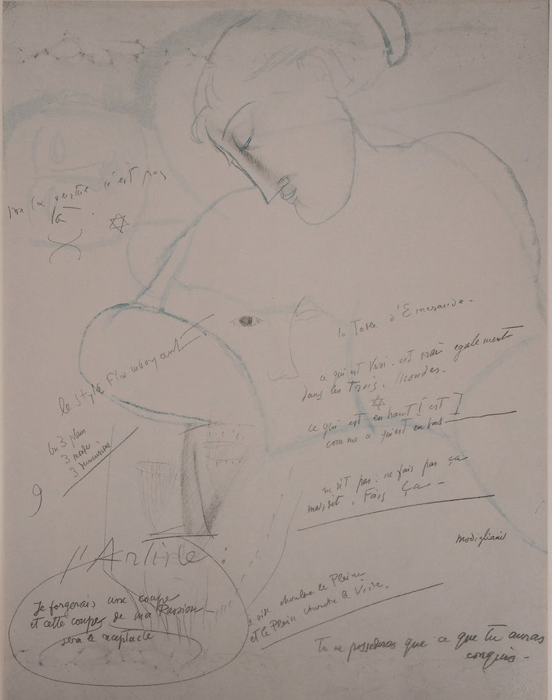 Amedeo MODIGLIANI : La table d&
