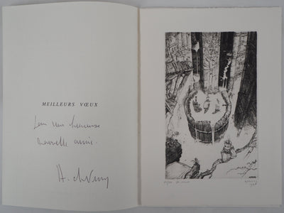 Philippe MOHLITZ : La nasse, 1998 - Gravure (détail)
