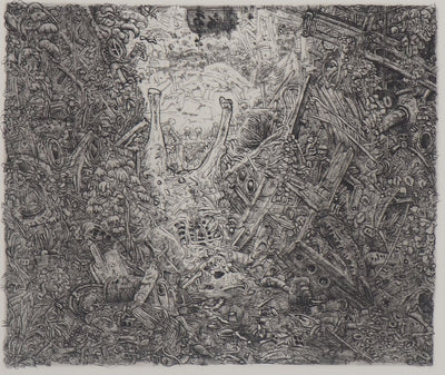 Philippe MOHLITZ : Trésors de pirates, 2013 - Gravure
