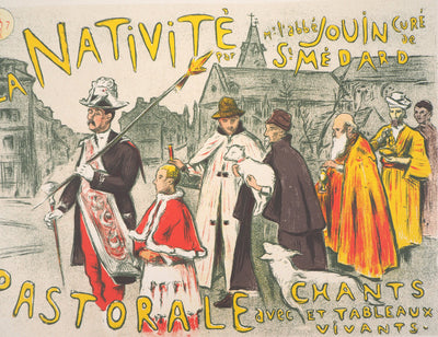 Étienne Adolphe MOREAU-NELATON : La Nativité, 1897 - Affiche