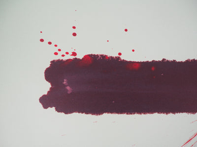 Raymond MORETTI : Amour, Hommage à la ros, Lithographie originale (photo de détail 5) - Crédit photo : Galerie Art.Paris