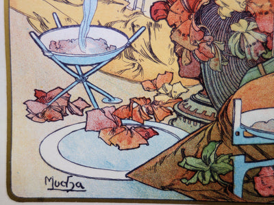 Alphonse MUCHA : Incantation, Lithographie originale (photo de détail 2) - Crédit photo : Galerie Art.Paris