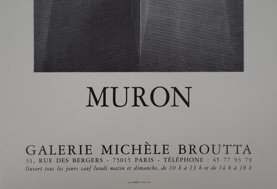 Jacques MURON : Les ailes, 1991 - Affiche (détail)