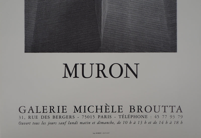 Jacques MURON : Les ailes, 1991 - Affiche (détail)