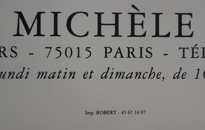 Jacques MURON : Les ailes, 1991 - Affiche (détail)