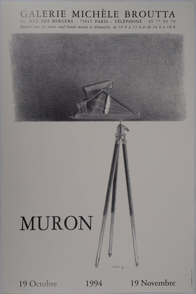 Jacques MURON : L'apareil, 1992 - Affiche (détail)