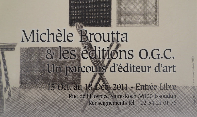 Jacques MURON : Parcours, 2011 - Affiche (détail)