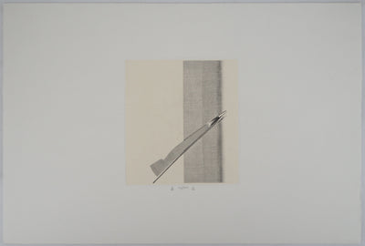 Jacques MURON : Aérien, 1992 - Gravure (détail)