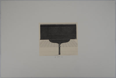 Jacques MURON : La bascule, 1992 - Gravure (détail)