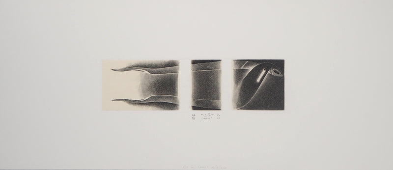 Jacques MURON : Divinité : Horus, 2000 - Gravure (détail)