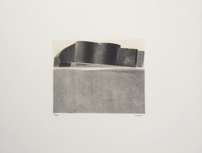 Jacques MURON : L'étau  - Gravure
