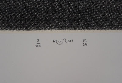 Jacques MURON : Lime, 1993 - Gravure (détail)