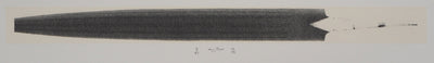 Jacques MURON : Lime, 1993 - Gravure (détail)