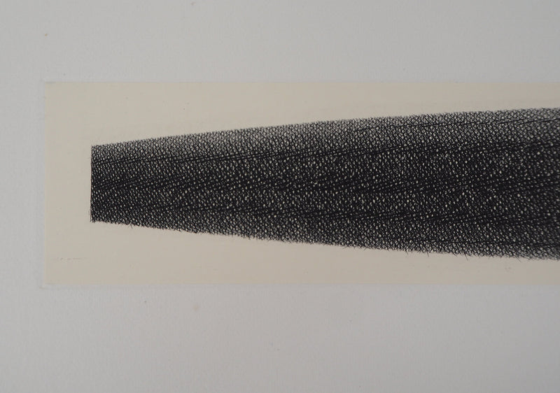 Jacques MURON : Lime, 1993 - Gravure (détail)
