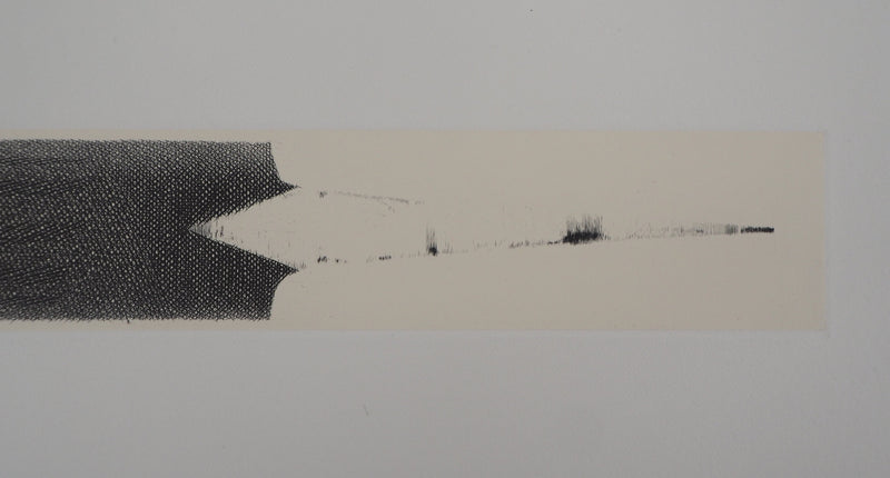 Jacques MURON : Lime, 1993 - Gravure (détail)