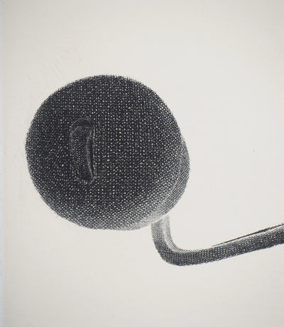 Jacques MURON : Plane, 1997 - Gravure (détail)