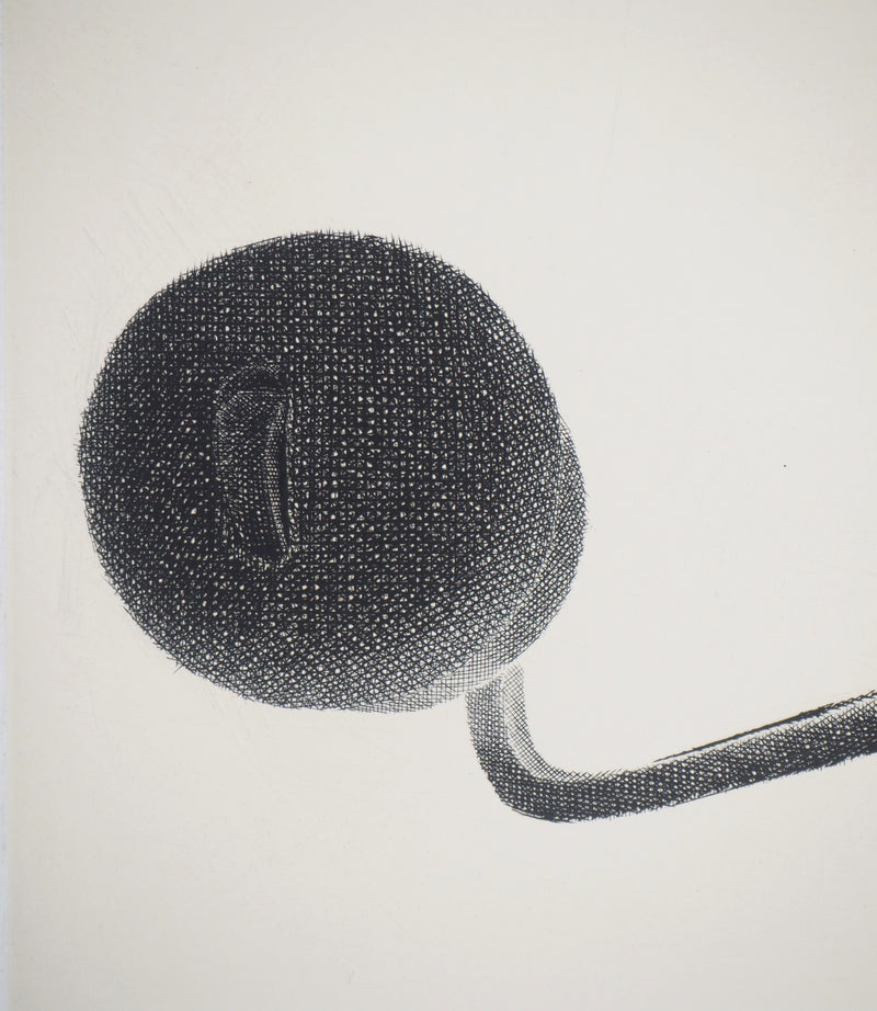 Jacques MURON : Plane, 1997 - Gravure (détail)