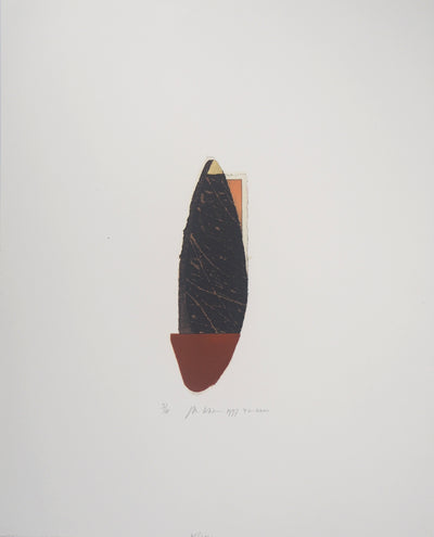 Jan NAEZER : Domination abstraite, 1997  - Gravure (détail)