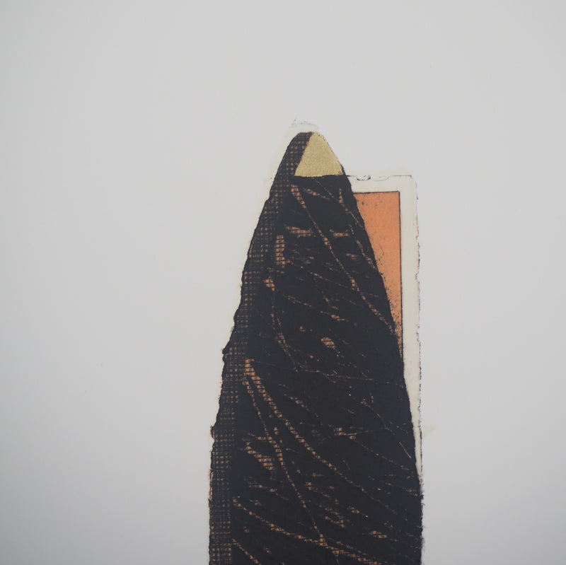Jan NAEZER : Domination abstraite, 1997  - Gravure (détail)