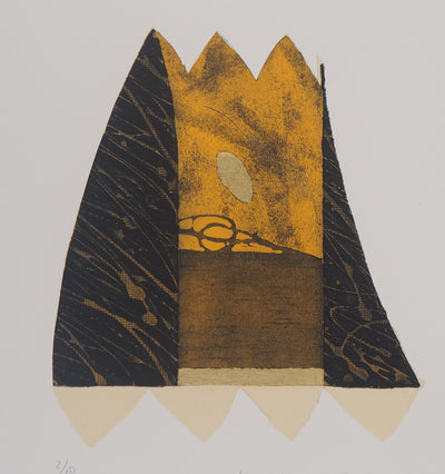 Jan NAEZER : Montagnes Russes, 1998 - Gravure (détail)