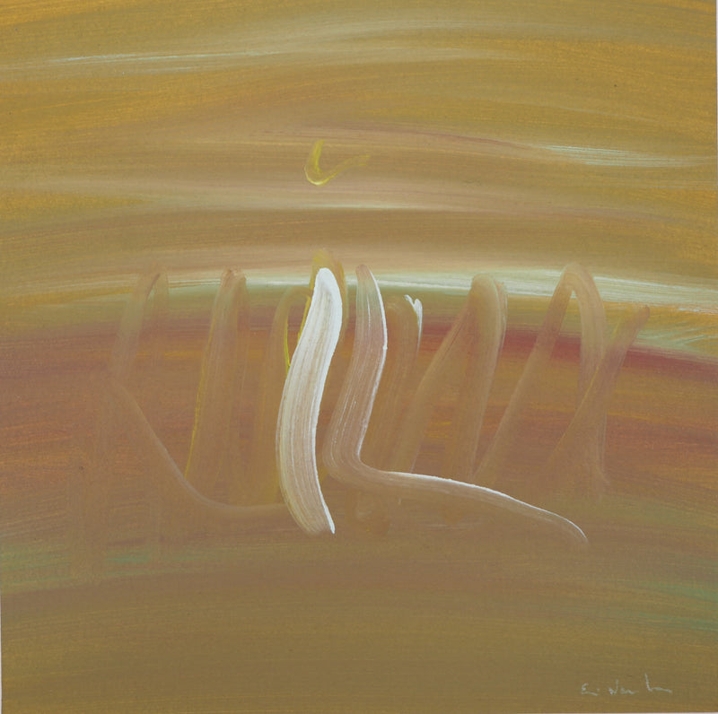 Ervin NEUHAUS : Oscillations - Gouache