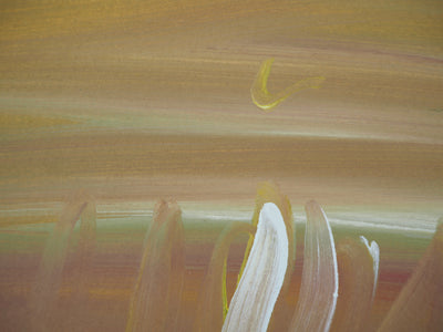 Ervin NEUHAUS : Oscillations - Gouache (détail)