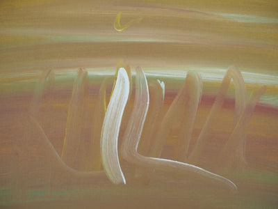 Ervin NEUHAUS : Oscillations - Gouache (détail)