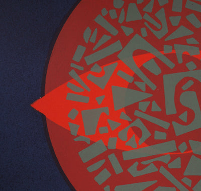 Ervin NEUHAUS : L'aube - Lithographie (détail)