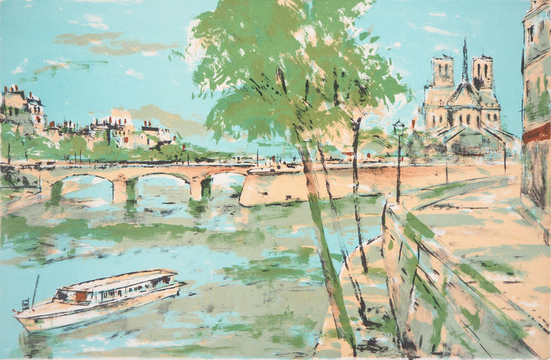 Kazunari OGATA : Paris - Lithographie (détail)