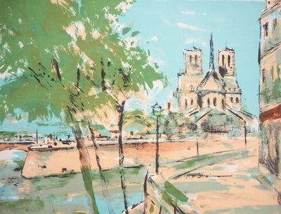 Kazunari OGATA : Paris - Lithographie (détail)