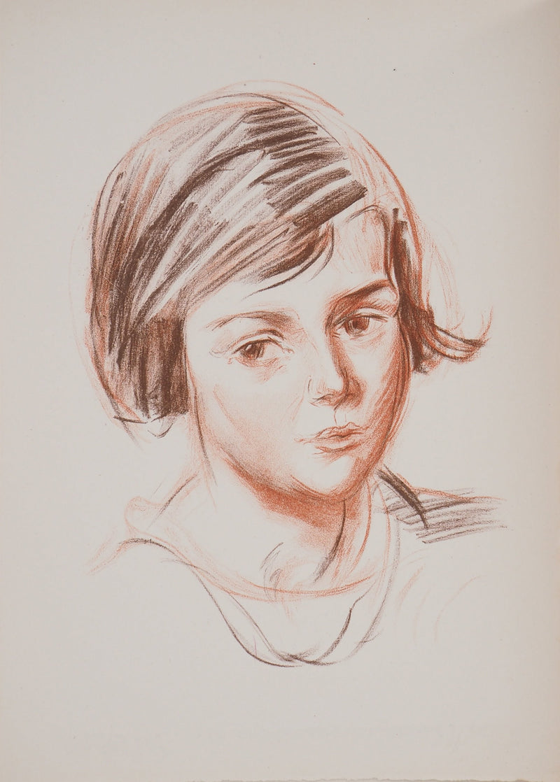 Emile  Othon FRIESZ : Visage d&
