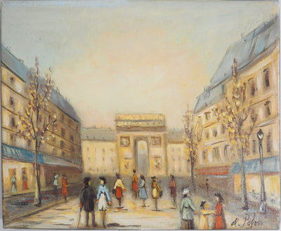 Michel PABOIS : Avenue des Champs-Elysées - Tableau