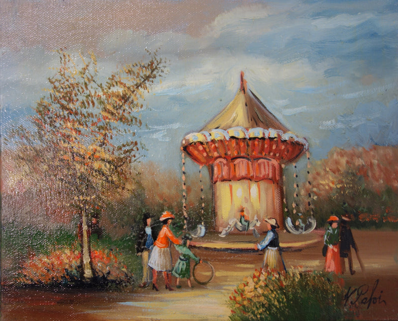 Michel PABOIS : Le Caroussel - Tableau