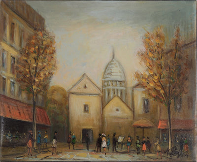 Michel PABOIS : Montmartre - Tableau