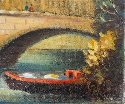 Michel PABOIS : Musée du Louvre - Tableau (détail)