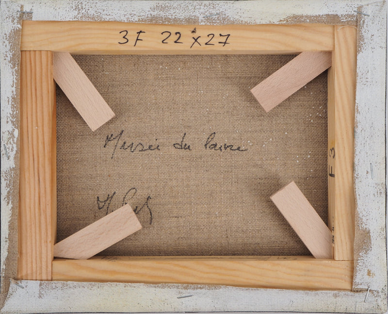 Michel PABOIS : Musée du Louvre - Tableau (détail)