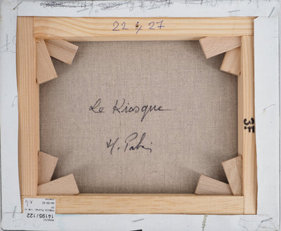 Michel PABOIS : Paris : une après-midi au carrousel - Tableau (détail)