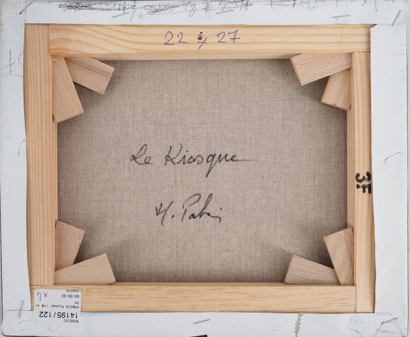 Michel PABOIS : Paris : une après-midi au carrousel - Tableau (détail)